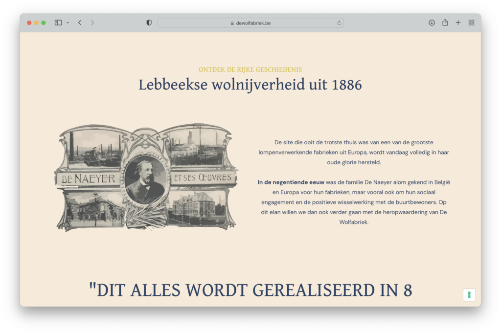 Website over de geschiedenis van Lebbeke